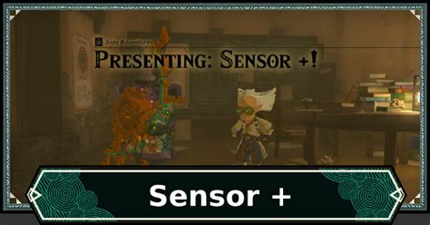 sensor testing tears of the kingdom|zelda tears of kingdom sensor.